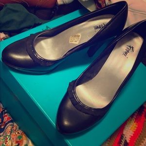 Black heels